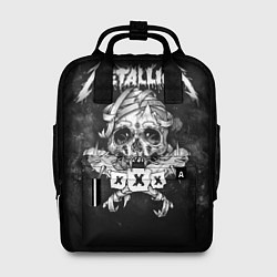 Рюкзак женский Metallica XXX, цвет: 3D-принт