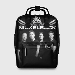 Рюкзак женский Nickelback Band, цвет: 3D-принт