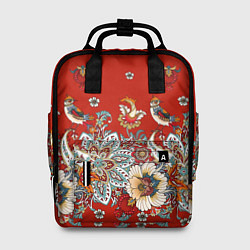 Женский рюкзак Орнамент с птицами