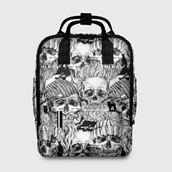 Женский рюкзак Hipster skulls