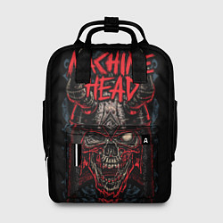 Рюкзак женский Machine Head: Blooded Skull, цвет: 3D-принт