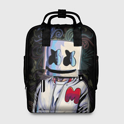 Рюкзак женский Marshmello XXX, цвет: 3D-принт