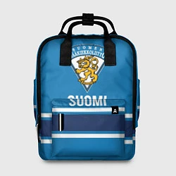 Рюкзак женский Сборная Финляндии, цвет: 3D-принт