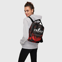Рюкзак женский CS GO logo, цвет: 3D-принт — фото 2