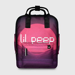 Рюкзак женский Lil peepLogo, цвет: 3D-принт