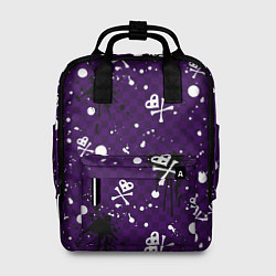 Женский рюкзак Эмо 2007 фиолетовый фон
