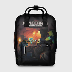 Рюкзак женский MINECRAFT, цвет: 3D-принт