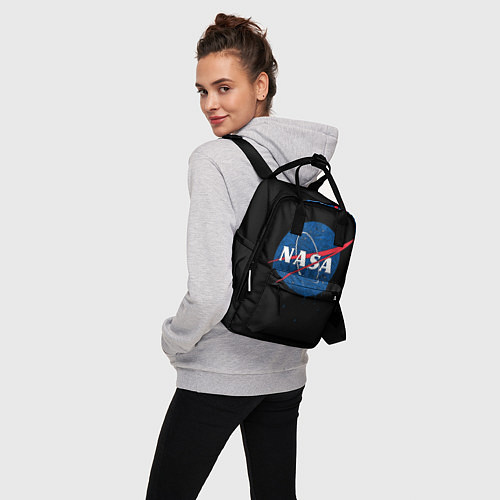 Женский рюкзак NASA Краски / 3D-принт – фото 3