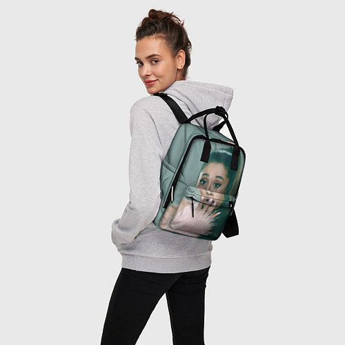 Женский рюкзак Ariana Grande Ариана Гранде / 3D-принт – фото 3