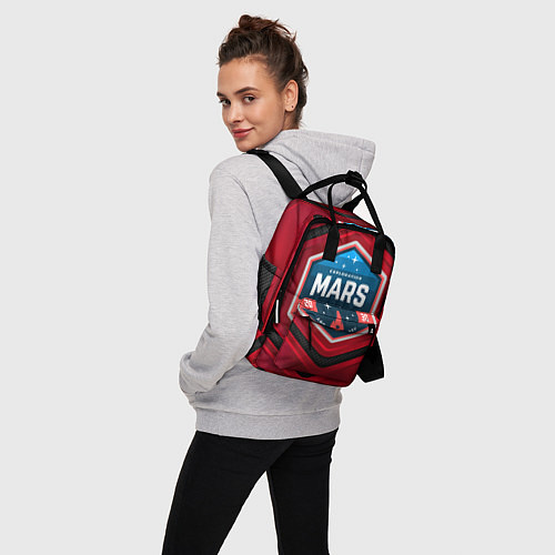 Женский рюкзак MARS NASA / 3D-принт – фото 3