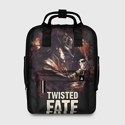 Рюкзак женский Twisted Fate, цвет: 3D-принт