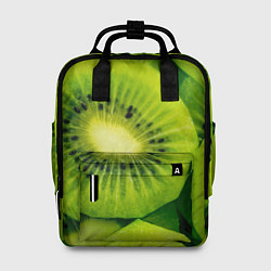 Рюкзак женский Зеленый киви, цвет: 3D-принт