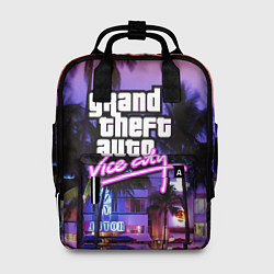 Рюкзак женский Grand Theft Auto Vice City, цвет: 3D-принт