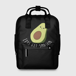 Рюкзак женский Авокадо, цвет: 3D-принт