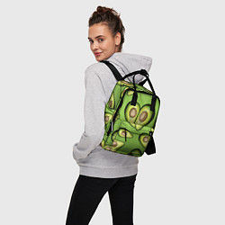 Рюкзак женский Люблю авокадо, цвет: 3D-принт — фото 2
