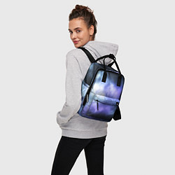 Рюкзак женский ГОЛУБОЕ НЕБО, цвет: 3D-принт — фото 2
