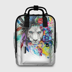 Рюкзак женский Лев, цвет: 3D-принт