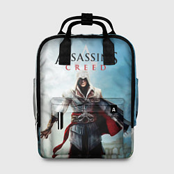 Рюкзак женский Assassins Creed, цвет: 3D-принт