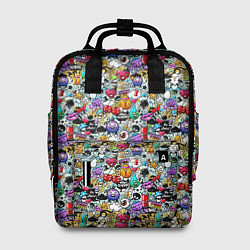 Рюкзак женский Stickerboom, цвет: 3D-принт