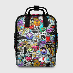 Рюкзак женский Stickerboom, цвет: 3D-принт