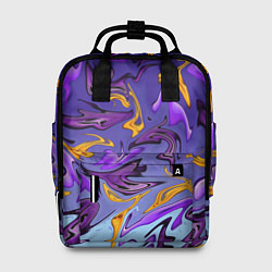 Рюкзак женский Абстракция, цвет: 3D-принт