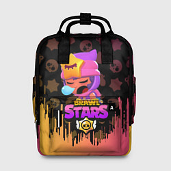 Рюкзак женский BRAWL STARS SANDY, цвет: 3D-принт