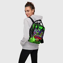 Рюкзак женский BRAWL STARS ROBO-TEAM, цвет: 3D-принт — фото 2