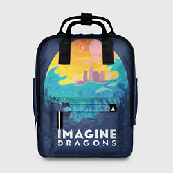 Рюкзак женский Imagine Dragons, цвет: 3D-принт