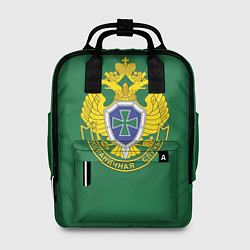 Рюкзак женский Пограничная служба зеленый, цвет: 3D-принт