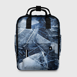 Рюкзак женский Лёд, цвет: 3D-принт