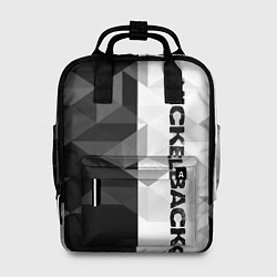 Рюкзак женский Nickelback, цвет: 3D-принт