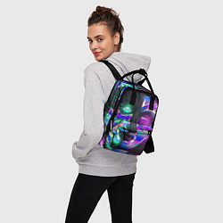 Рюкзак женский Chrome Effect, цвет: 3D-принт — фото 2