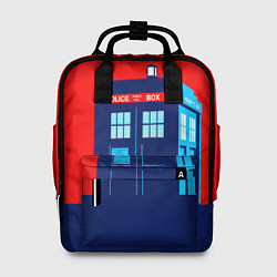 Рюкзак женский IN TARDIS WE TRUST, цвет: 3D-принт
