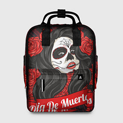 Рюкзак женский Dia de Muertos, цвет: 3D-принт