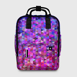 Женский рюкзак Треугольники мозаика пиксели