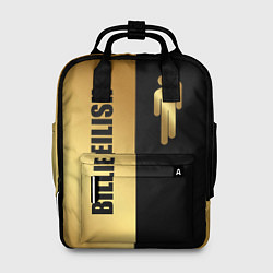 Рюкзак женский Billie Eilish Gold, цвет: 3D-принт
