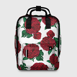 Рюкзак женский Винтажные розы, цвет: 3D-принт