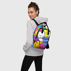 Рюкзак женский МИЛЫЕ КОТЯТКИ, цвет: 3D-принт — фото 2