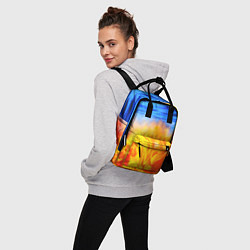 Рюкзак женский ЛЕД И ПЛАМЯ, цвет: 3D-принт — фото 2