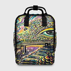Рюкзак женский ИМПРЕССИОНИЗМ, цвет: 3D-принт
