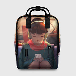 Рюкзак женский Дома, цвет: 3D-принт