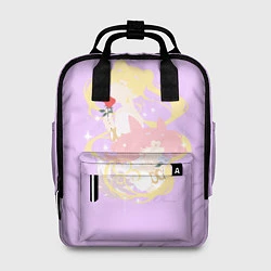Рюкзак женский Сейлор Мун и Чиби Мун, цвет: 3D-принт