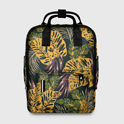 Рюкзак женский Тропический лес, цвет: 3D-принт
