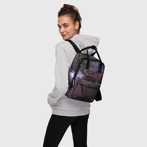 Женский рюкзак Галактика S / 3D-принт – фото 3