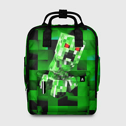 Женский рюкзак Minecraft creeper