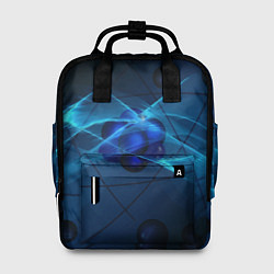 Рюкзак женский Атом, цвет: 3D-принт