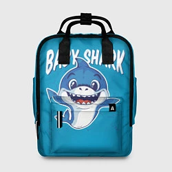 Рюкзак женский Baby Shark, цвет: 3D-принт