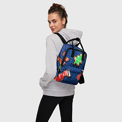 Рюкзак женский Свитер, цвет: 3D-принт — фото 2