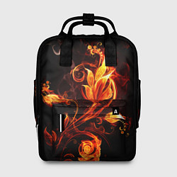 Женский рюкзак Огненный цветок