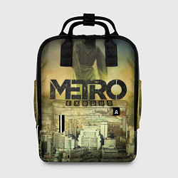 Рюкзак женский Metro logo, цвет: 3D-принт